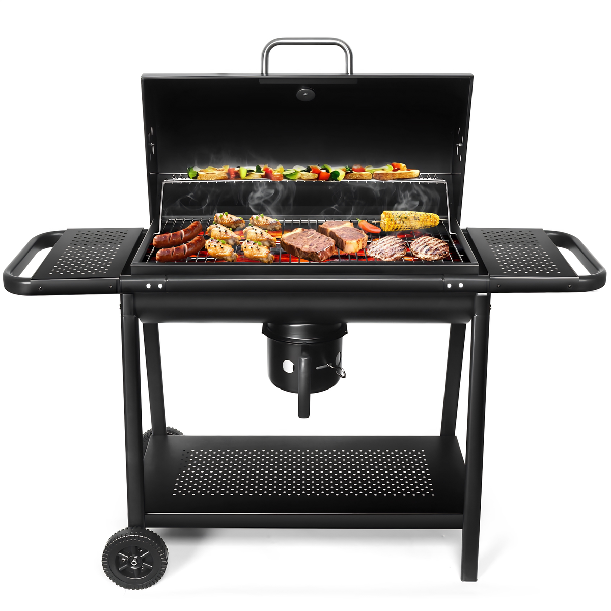 Barrel BBQ Charcoal Smokers & Grills – Outdoor BBQ Cooking