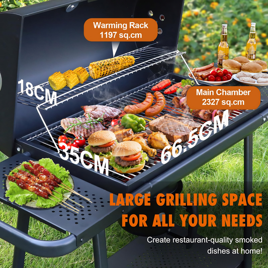Barrel BBQ Charcoal Smokers & Grills – Outdoor BBQ Cooking